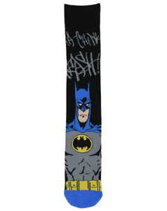 Offizielle Batman-Socken im 1er-Pack, Schwarz